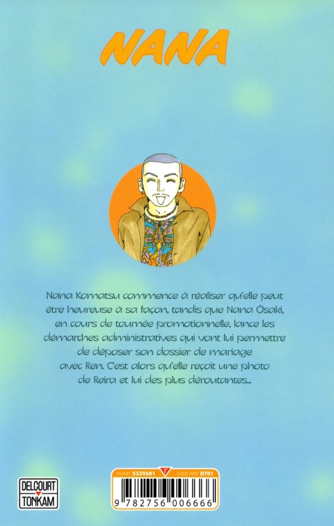 Verso de l'album Nana 15
