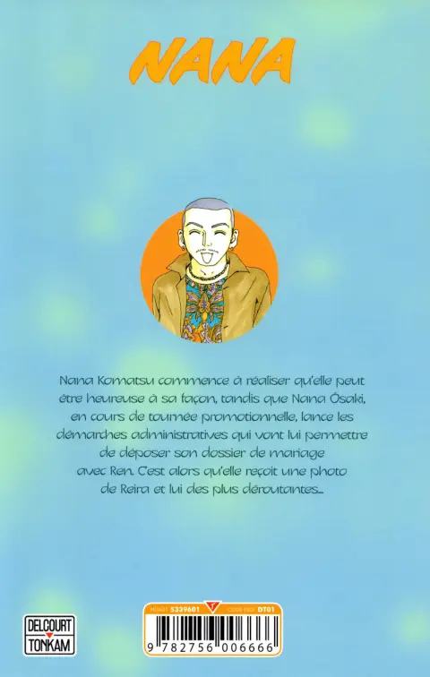 Verso de l'album Nana 15