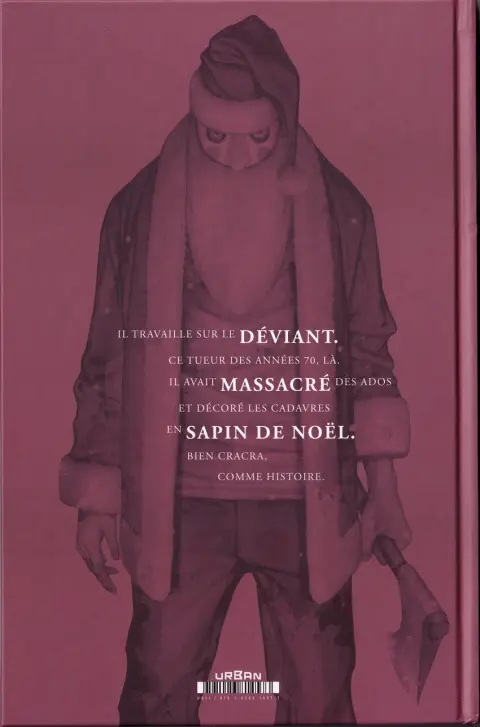 Verso de l'album Le déviant Première partie Un conte de Noël