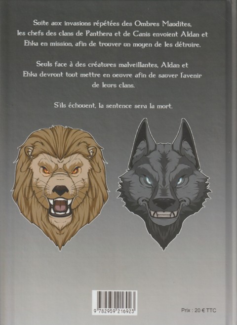 Verso de l'album Garval Tome 1 Les Ombres Maudites