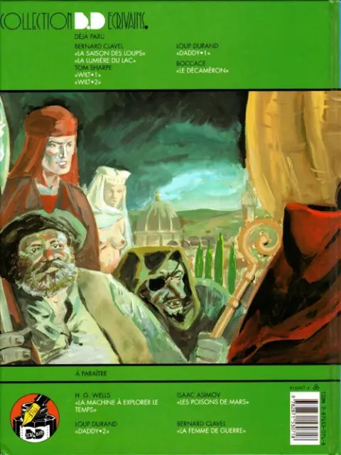 Verso de l'album Le Décaméron