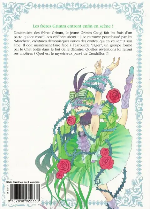 Verso de l'album Dictatorial Grimoire Tome 3