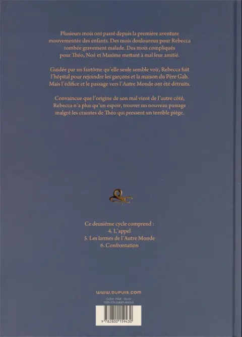 Verso de l'album Les Enfants d'ailleurs Deuxième cycle - Le père Gab