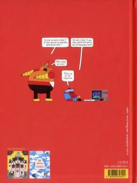 Verso de l'album 10 petits insectes Tome 3 Retour vers le passé