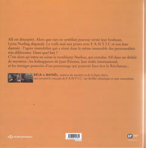 Verso de l'album Fantic Livre II Nashua