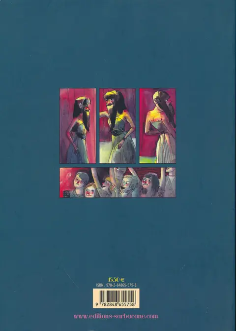 Verso de l'album La Femme à barbe