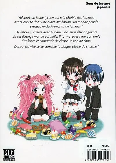 Verso de l'album Girls bravo 1