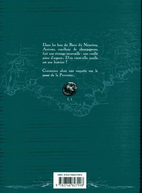 Verso de l'album Histoire de la Provence Tome 1 Les premiers humains