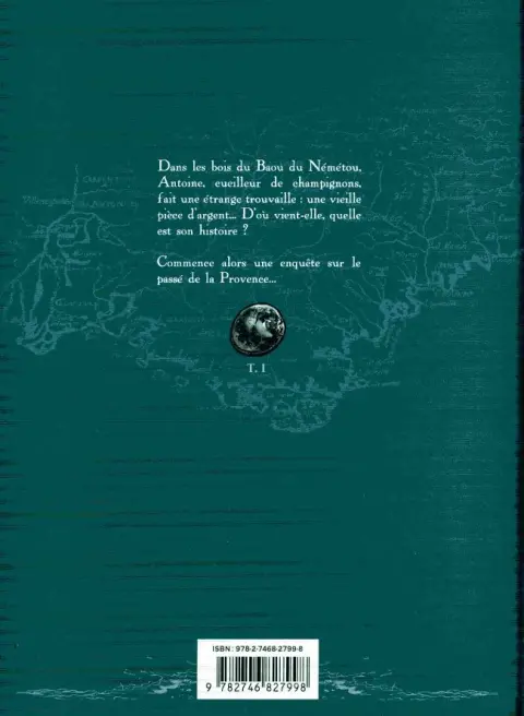 Verso de l'album Histoire de la Provence Tome 1 Les premiers humains
