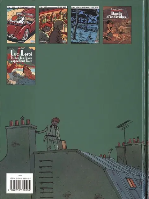 Verso de l'album Luc Leroi Tome 7 Toutes les fleurs s'appellent Tiaré