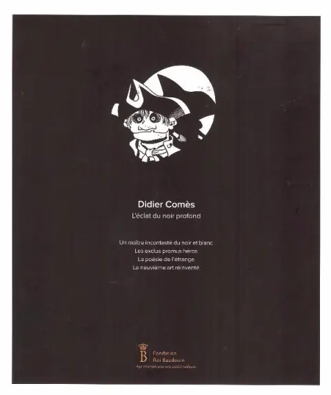 Verso de l'album L'éclat du Noir Profond