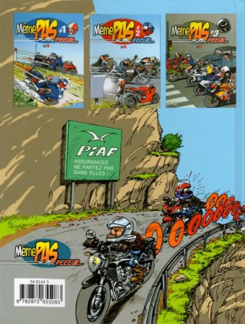 Verso de l'album Même PAS peeur... Tome 4 Même PAS peeeur... #4