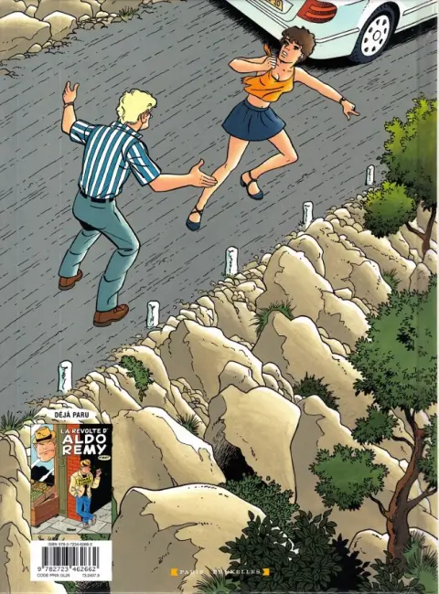Verso de l'album Aldo Rémy Tome 2 Réveil brutal