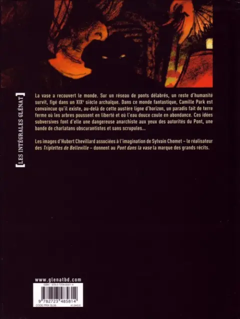 Verso de l'album Le Pont dans la vase