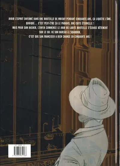 Verso de l'album Private Ghost Tome 1 Red label voodoo