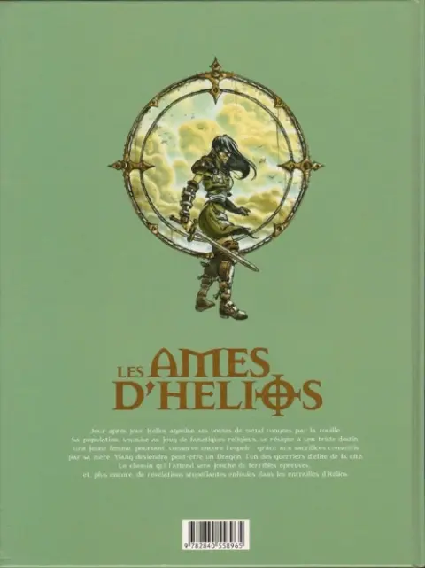 Verso de l'album Les Âmes d'Hélios Tome 1 Le Ciboire oublié