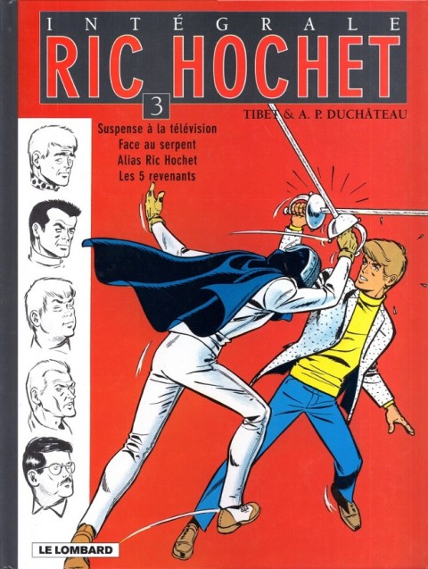 Couverture de l'album Ric Hochet Intégrale Tome 3