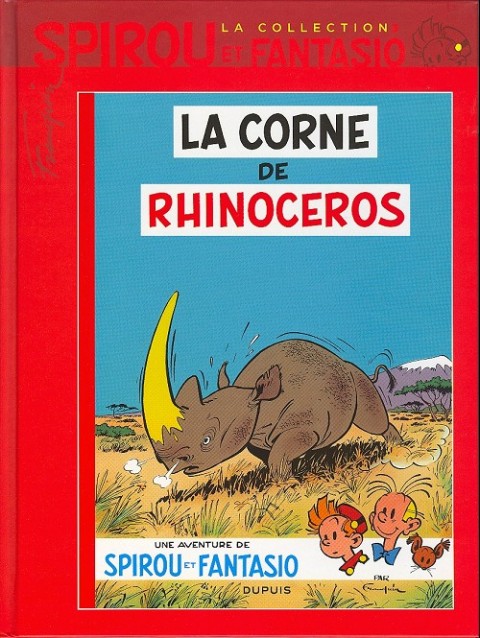 Couverture de l'album Spirou et Fantasio La collection Tome 3 La corne de rhinocéros