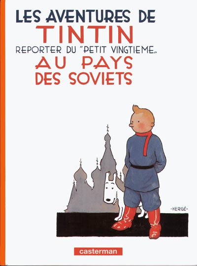 Couverture de l'album Tintin Tome 1 Tintin au pays des Soviets