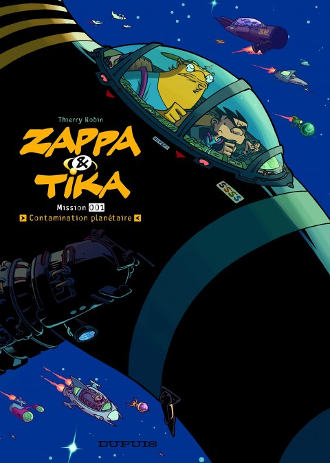 Couverture de l'album Zappa & Tika Mission 001 Contamination planétaire