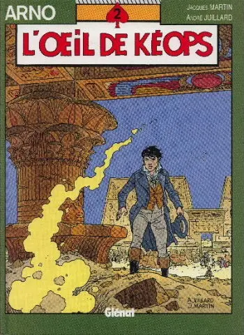 Couverture de l'album Arno Tome 2 L'œil de Kéops
