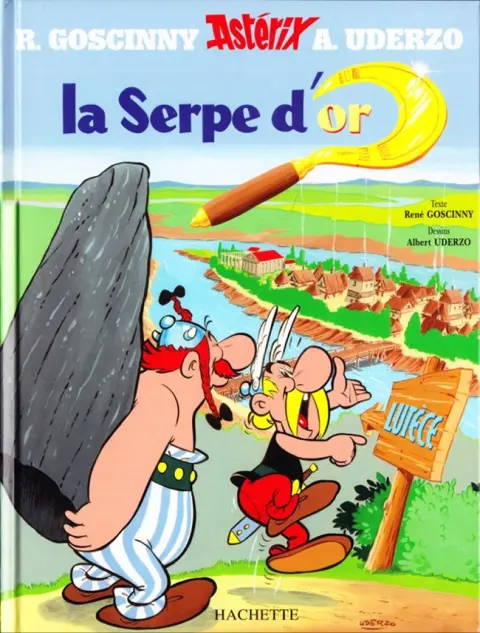 Couverture de l'album Astérix Tome 2 La serpe d'or