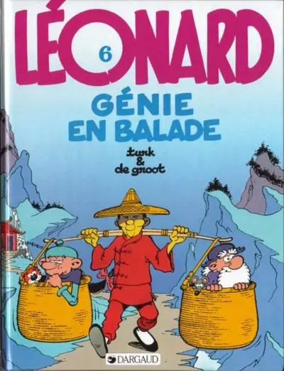 Couverture de l'album Léonard Tome 6 Génie en balade