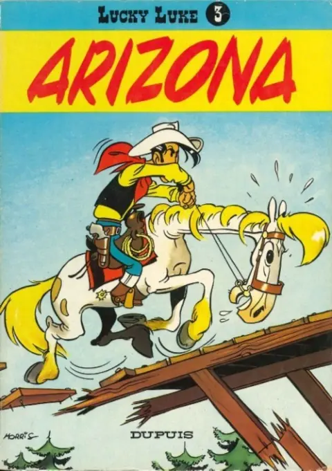 Couverture de l'album Lucky Luke Tome 3 Arizona