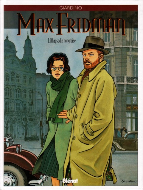 Couverture de l'album Les aventures de Max Fridman Tome 1 Rhapsodie hongroise