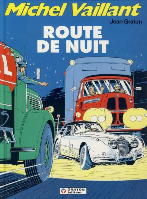 Couverture de l'album Michel Vaillant Tome 4 Route de nuit
