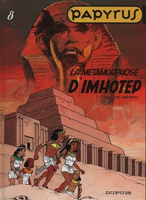 Couverture de l'album Papyrus Tome 8 La métamorphose d'Imhotep
