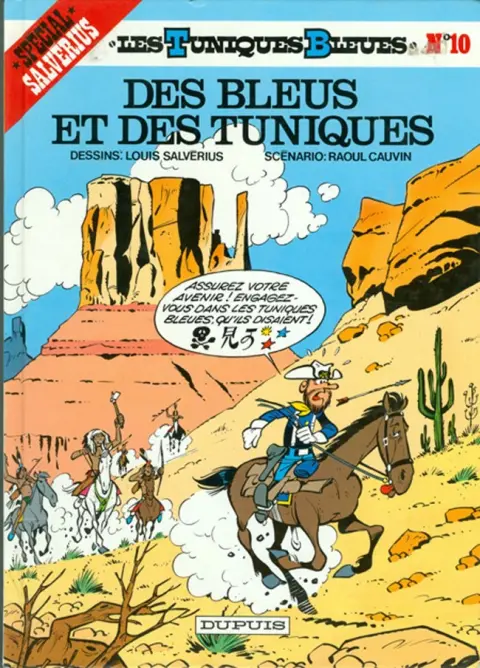 Couverture de l'album Les Tuniques Bleues Tome 10 Des bleus et des tuniques