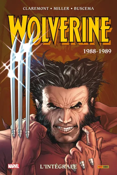 Couverture de l'album Wolverine - L'Intégrale Tome 1 1988-1989