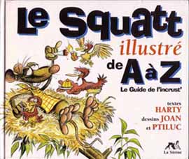 Couverture de l'album de A à Z Le Squatt illustré de A à Z