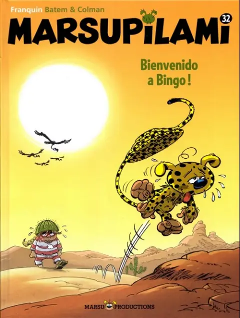 Marsupilami Tome 32 Bienvenido a Bingo !