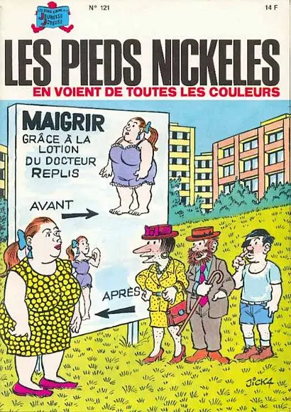 Les Pieds Nickelés Tome 121 Les Pieds Nickelés en voient de toutes les couleurs