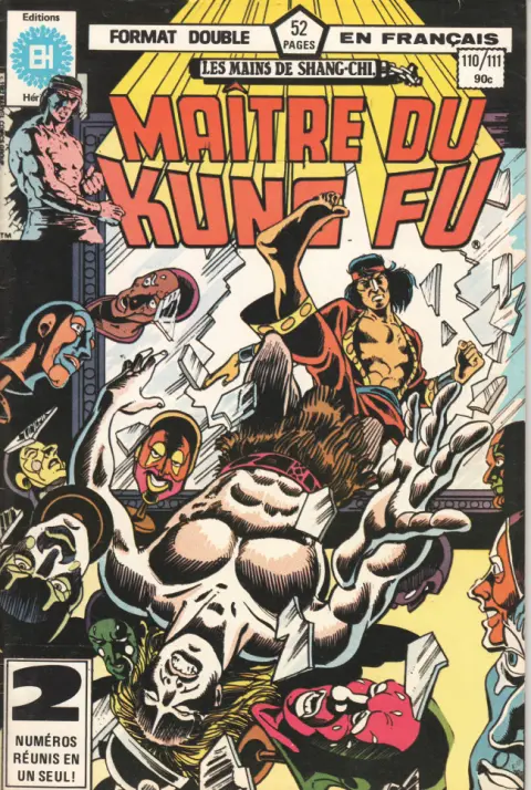 Les Mains de Shang-Chi, maître du Kung-Fu N° 110/111 L'effet démentiel