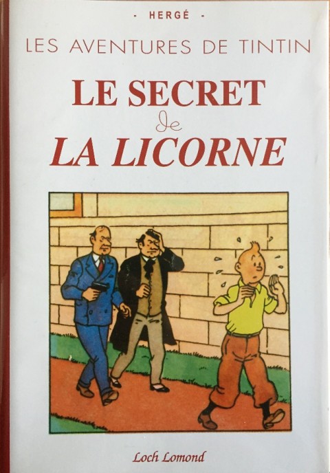 Couverture de l'album Tintin Le secret de la Licorne