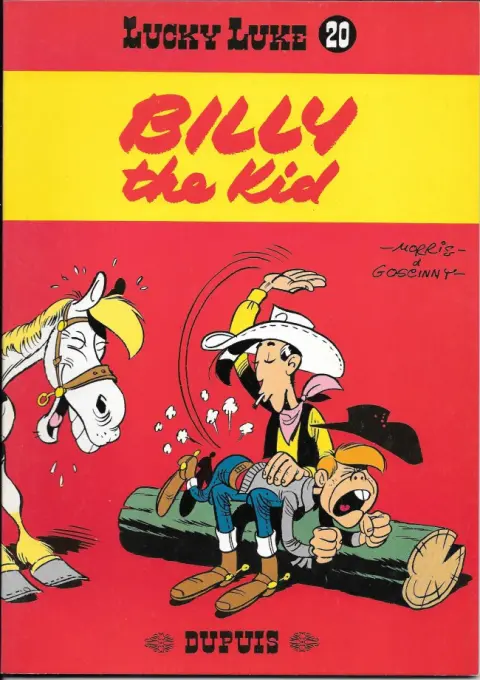 Couverture de l'album Lucky Luke Tome 20 Billy the Kid