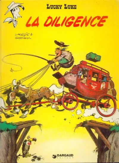 Couverture de l'album Lucky Luke Tome 32 La diligence
