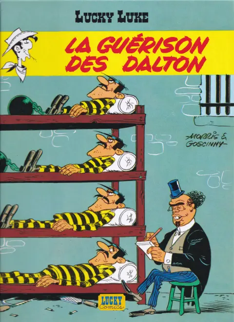 Couverture de l'album Lucky Luke Tome 44 La guérison des Dalton