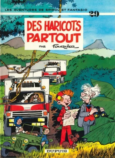 Couverture de l'album Spirou et Fantasio Tome 29 Des haricots partout