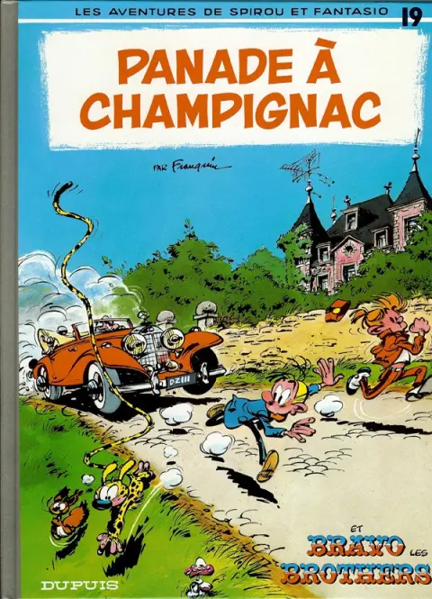Couverture de l'album Spirou et Fantasio Tome 19 Panade à Champignac