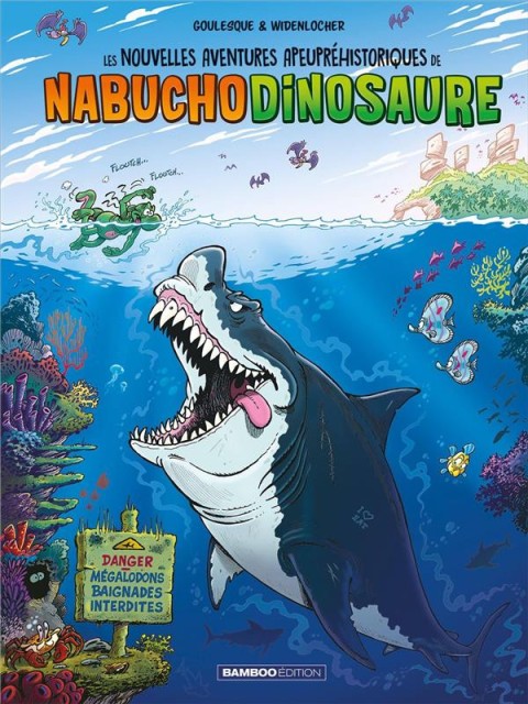 Couverture de l'album Les nouvelles aventures apeupréhistoriques de Nabuchodinosaure Tome 5