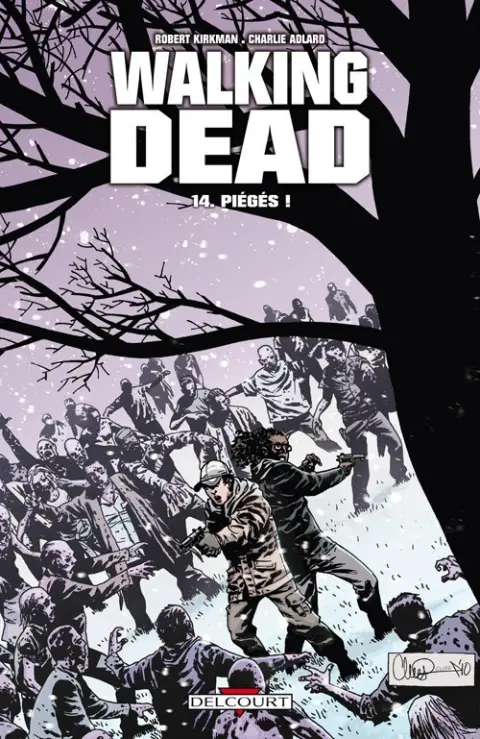Couverture de l'album Walking Dead Tome 14 Piégés !
