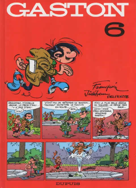 Couverture de l'album Gaston Tome 6