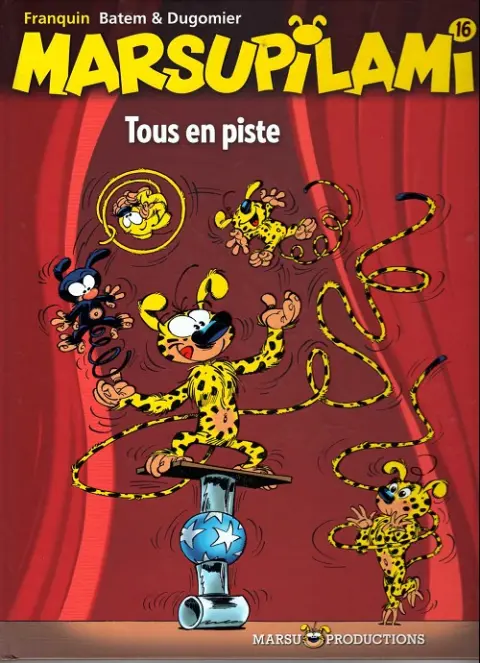 Marsupilami Tome 16 Tous en piste
