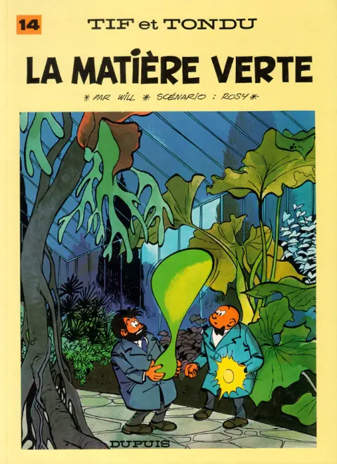 Couverture de l'album Tif et Tondu Tome 14 La matière verte