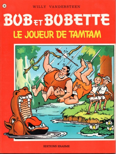 Couverture de l'album Bob et Bobette Tome 88 Le joueur de tamtam