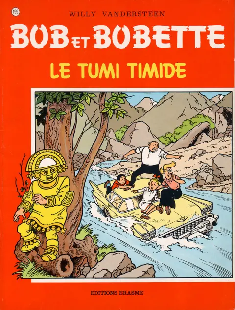 Couverture de l'album Bob et Bobette Tome 199 Le Tumi Timide